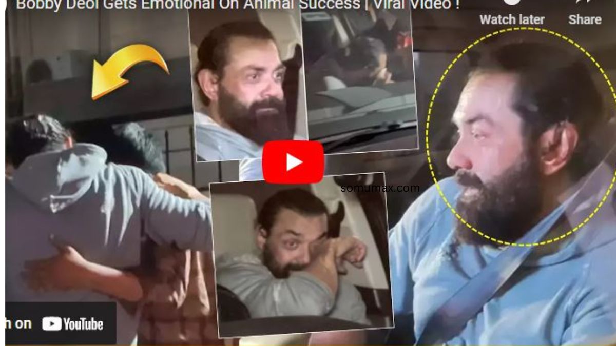 Bobby Deol ka Rote Huye Video Viral: Why Bobby Deol started crying bitterly, Watch Video